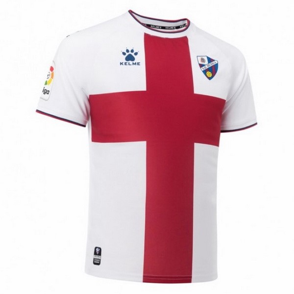 Tailandia Camiseta Huesca 2ª 2018-2019 Blanco Rojo
